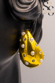 Pearl Teardrop Earrings