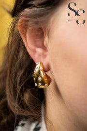 Pearl Teardrop Earrings