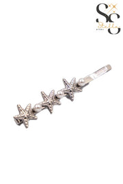 Stars & Pearl Hair Clip
