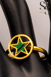 خاتم برواز نجمة صدف 