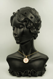 Pink Stone Heart Necklace