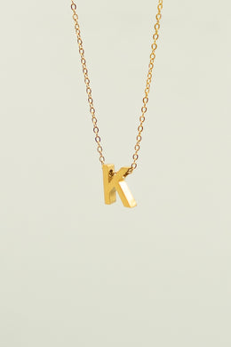 Letter K Necklace