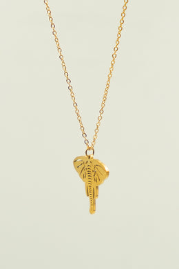 Elephant Necklace, Laser-Cut