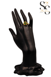 خاتم برواز نجمة صدف 