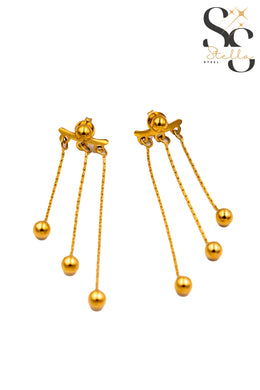 Beaded Tassel Earrings