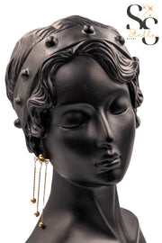 Beaded Tassel Earrings