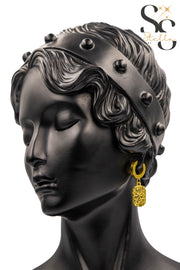 Framed Star Stud Earrings