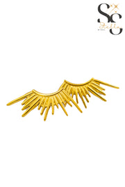 Large Half-Sun Earrings