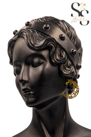 Ramadan Crescent and Stars Earrings