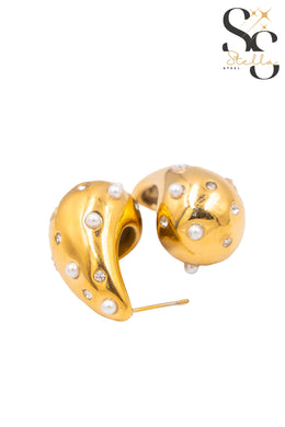 Pearl Teardrop Earrings