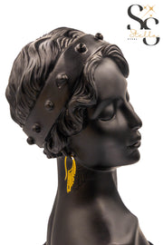 Pharaonic Large Feather - Wing Earrings from Huntress