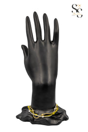 Triple Mouse Tail Beaded Bracelet