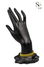 Mat Weave Rough Bracelet