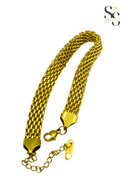 Mat Weave Rough Bracelet