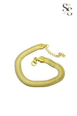 Pompei Snake Back 8mm Bracelet