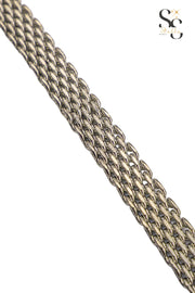 Mat Weave Rough Bracelet
