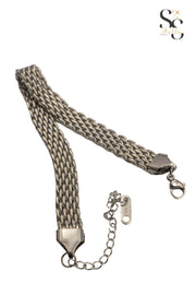 Mat Weave Rough Bracelet