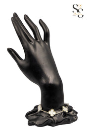 Van Cleef White Shell Bracelet