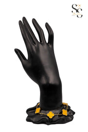 Van Cleef Yellow Shell Bracelet