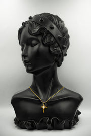 Star Necklace with White Shell