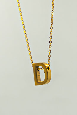Letter D Necklace
