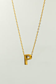 Letter P Necklace