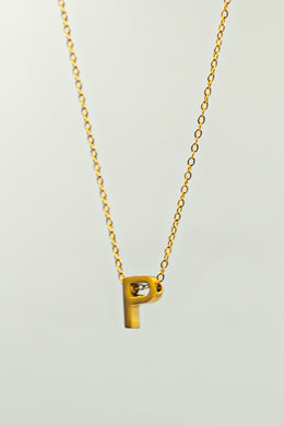 Letter P Necklace