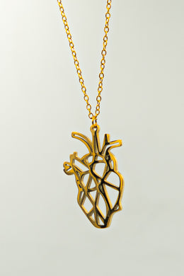 Laser Heart Necklace