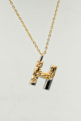 Letter H Necklace