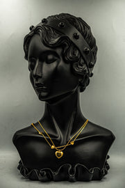 Double-Layer Heart Necklace